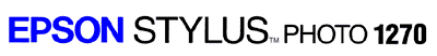 Stylus Photo 1270