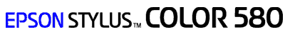 Stylus Color 580